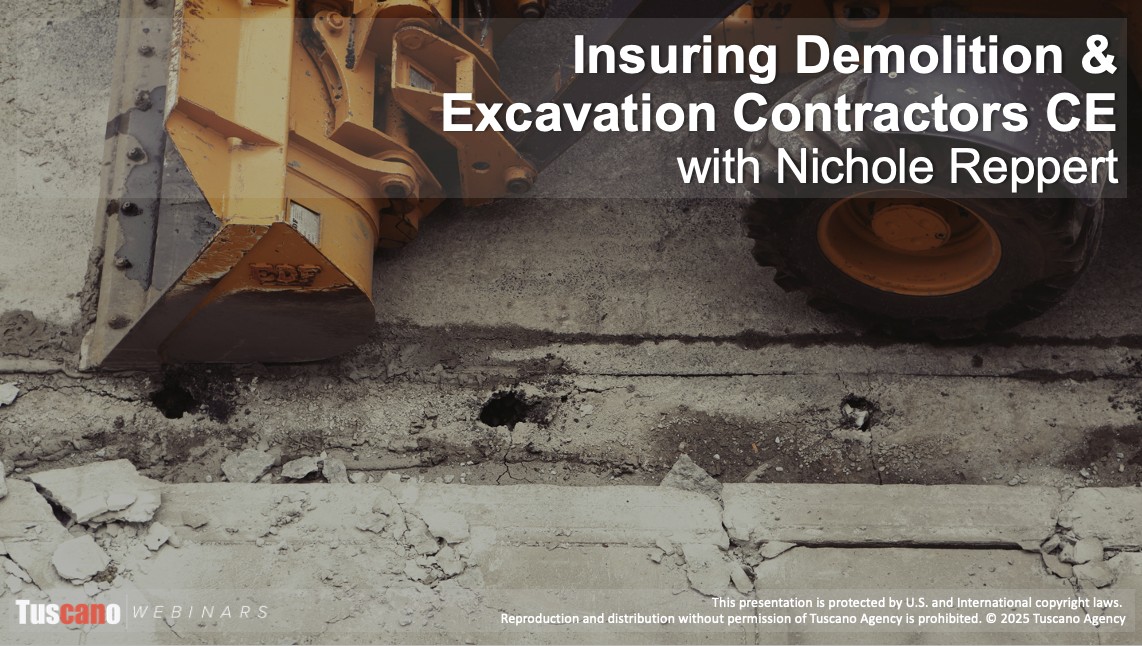 Insuring Demolition & Excavation Contractors