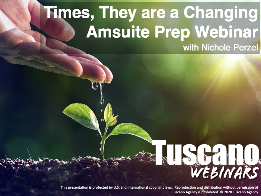 Times, They are a Changing. AMsuite Prep Webinar