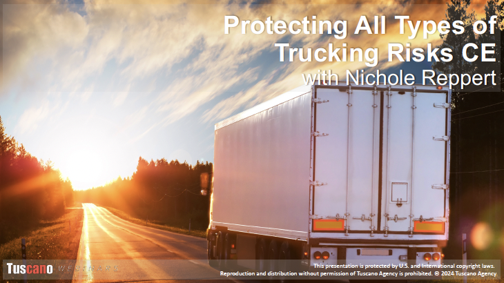 Protecting All Types of Trucking Risks CE