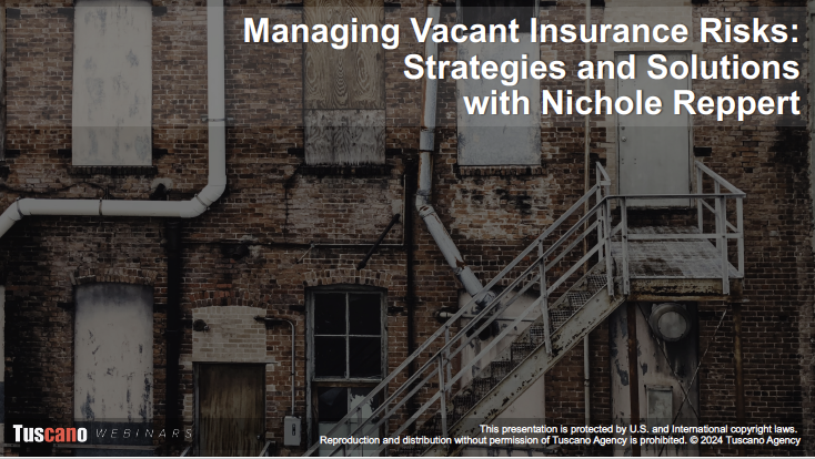 Managing Vacant Insurance Risks: Strategies and Solutions 